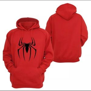 Spider Logo Men's Hoodie New
